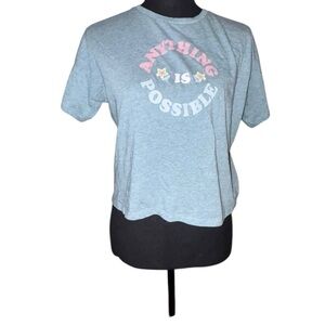 🌟🔥 BOGO Sale🔥🌟 Blue Graphic Tee with Positive Message